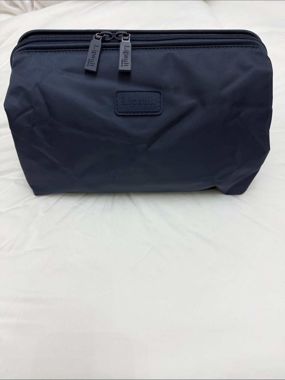 Navy Travel Toiletry Bag for Men